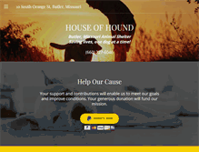 Tablet Screenshot of houseofhound.org